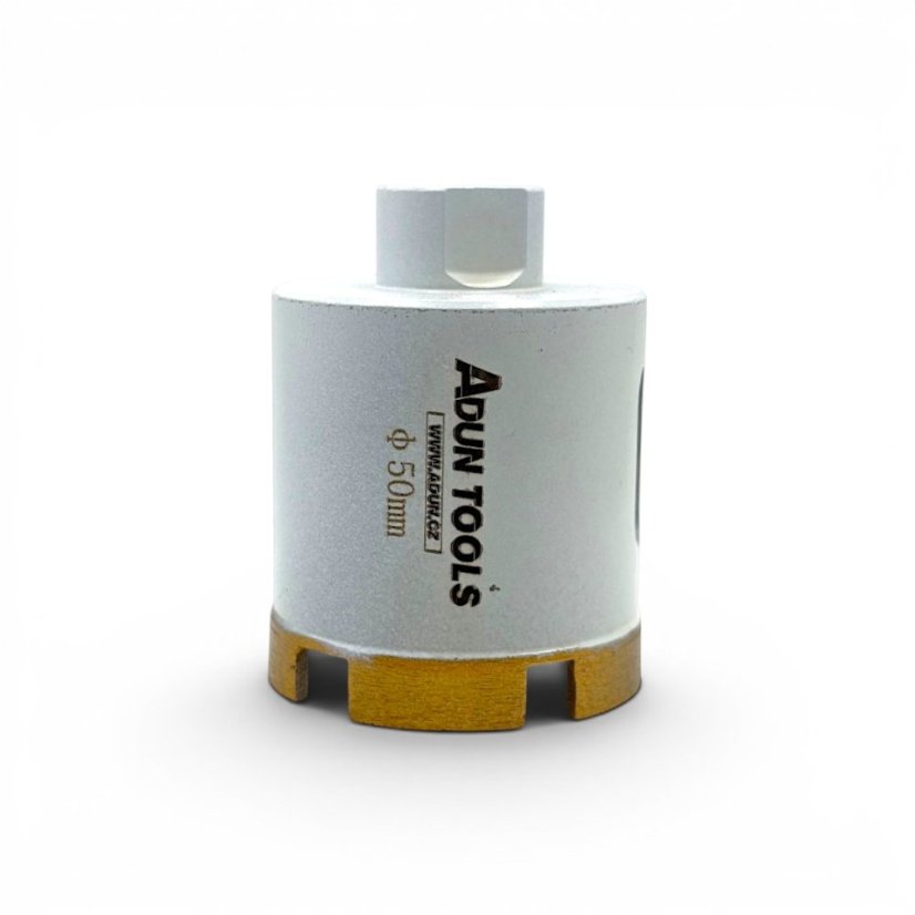 50 mm Diamantová vykružovací korunka M14 HEAVY DUTY – sintrovaný segment