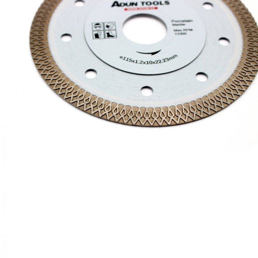 115 mm Diamantový řezný kotouč na dlažbu a mramor GLAZE