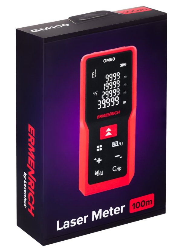 Laserový měřič Ermenrich Reel PRO GM100