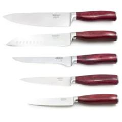 AKČNÍ SET NOZU RUBY - CHEF-1x400-ND-20, 1x405-ND-18, 1x402-ND-15, 1x403-ND-13, 1x406-ND-10