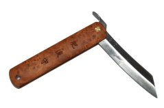 Japonský zavírací nůž Higonokami PADDOCK z oceli VG10 - 72 mm, dřevěná rukojeť