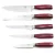 AKČNÍ SET NOZU RUBY - CHEF-1x400-ND-20, 1x405-ND-18, 1x402-ND-15, 1x403-ND-13, 1x406-ND-10