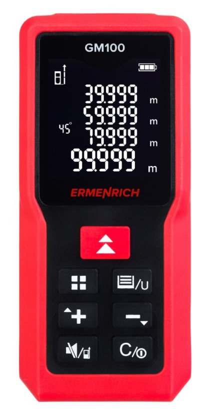 Laserový měřič Ermenrich Reel PRO GM100