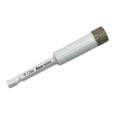 12 mm Diamantová vykružovací korunka 1/4" HEX