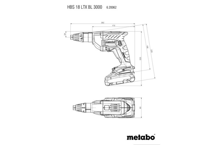 Aku šroubovák na dřevo HBS 18 LTX BL 3000