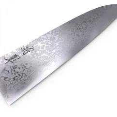 Prémiový japonský nůž Gyuto MIKI HAMONO, V-GOLD 10, ořech, 180 mm
