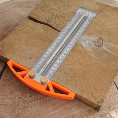 Přesné rozměřovací pravítko STRONGBOLD - 200 mm