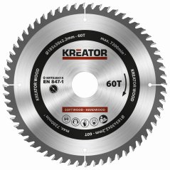KRT020415 - Pílový kotúč na drevo 185mm, 60T