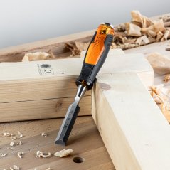 Truhlářské dláto PONY JORGENSEN s pogumovanou rukojetí - 19 mm