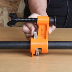 Trubková stolařská svorka PONY JORGENSEN - litinová mechanika pro 25 mm trubku - plochá