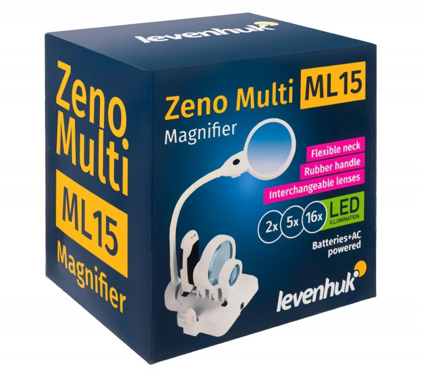 Lupa Levenhuk Zeno Multi ML15 bílá