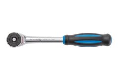 Ráčna s otočnou rukojetí 1/4", 60 zubů, CrMo