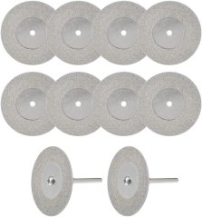 Diamantové řezné mini kotouče PRECIS – 25 mm, 10 ks