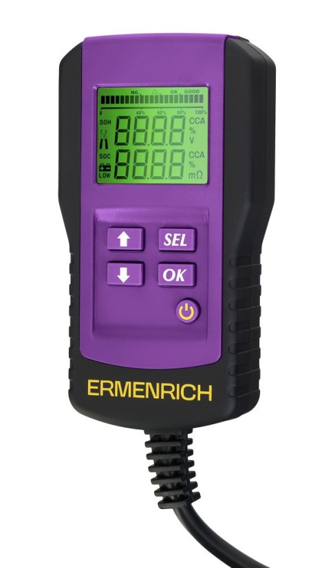 Tester baterií Ermenrich Zing AL45