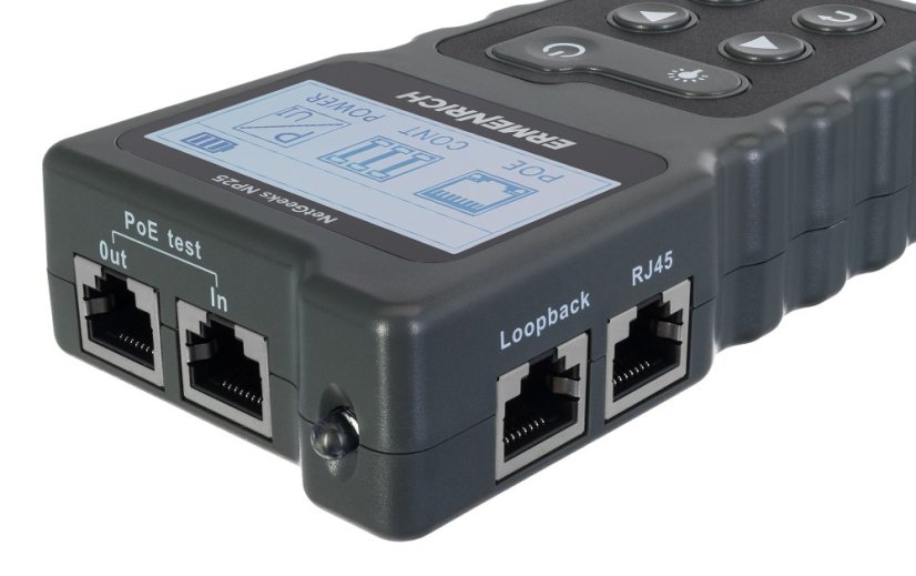 Tester PoE Ermenrich NetGeeks NP25