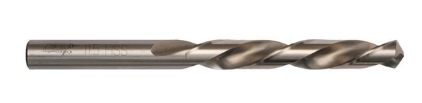 Vybrusovaný vrták HSS ľavý, štandardná dĺžka, DIN 338 (najpredávanejšie typy kusovo/v menších baleniach)
