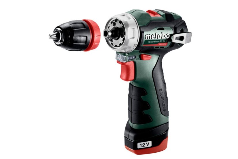 Aku šroubovák PowerMaxx BS BL Q 12V 2x2,0Ah, kufr