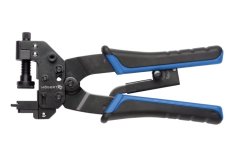 Lisovací kleště pro koaxiální konektory typu F, IEC i RCA