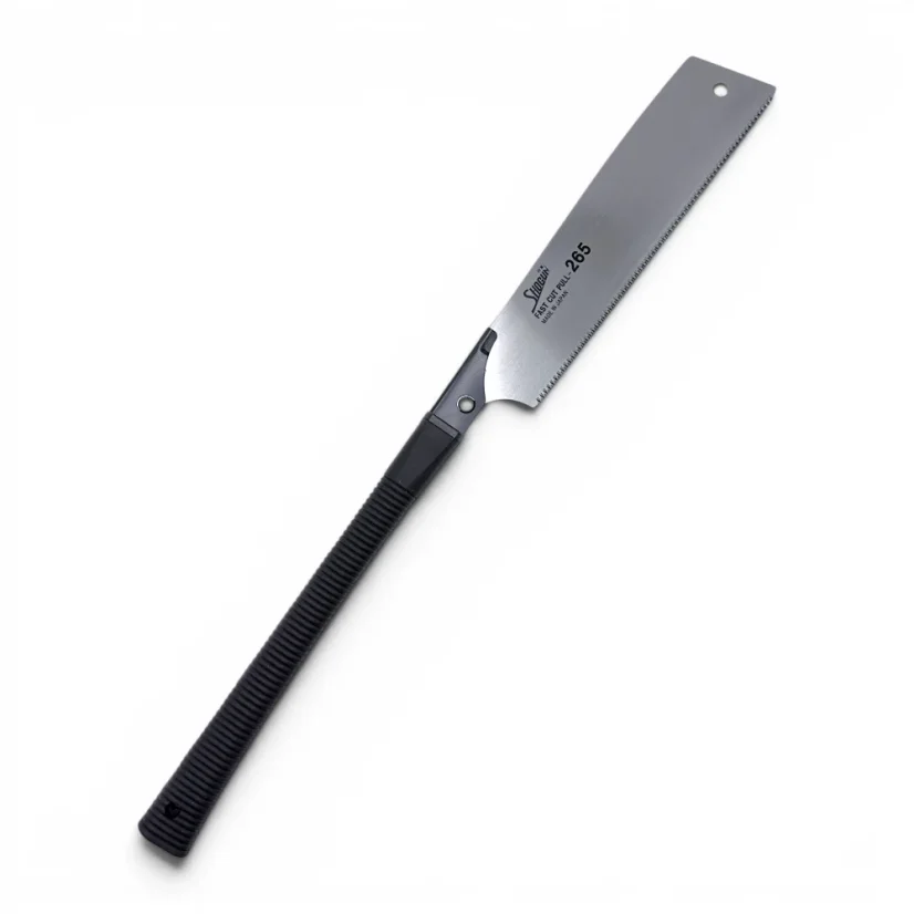 Japonská pilka na dřevo SHOGUN Kataba FAST CUT, pogumovaná rukojeť - 265 mm