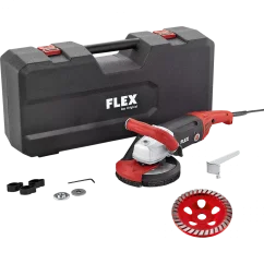 150 mm Silná sanační bruska s výkonem 1800 W pro broušení až do rohů TURBO-JET KIT FLEX