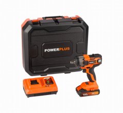 POWDP20160 - Aku rázový utahovák 1/2" 20V SET