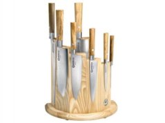 Böker Damast Olive, sada nožů