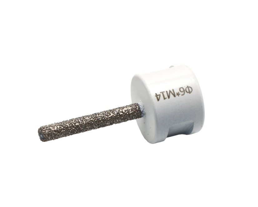 6 mm Diamantová fréza válcová M14