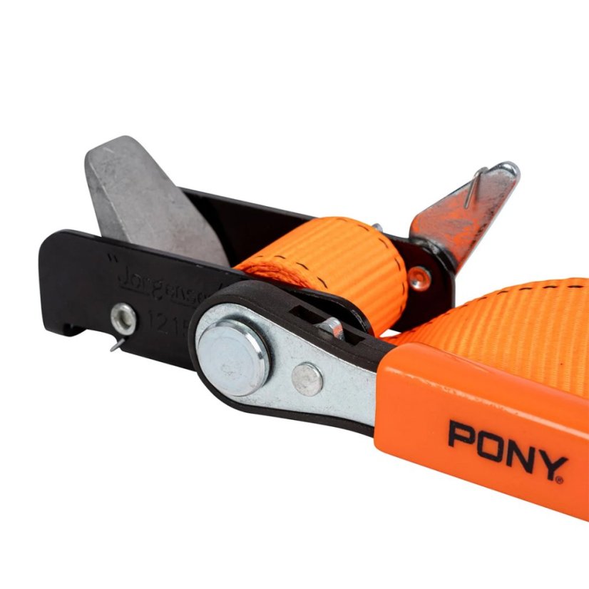 Rychloupínací popruh PONY JORGENSEN s ráčnou - kurta 4,5 m
