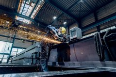 úhlová bruska WEBA 20-125 Q BL