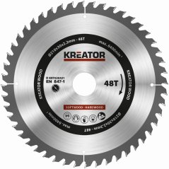 KRT020421 - Pílový kotúč na drevo 210mm, 48T