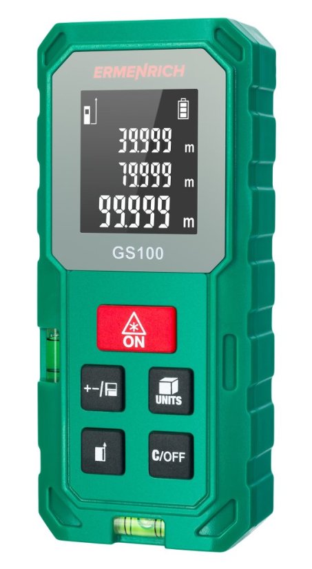 Laserový měřič Ermenrich Reel PLUS GS100