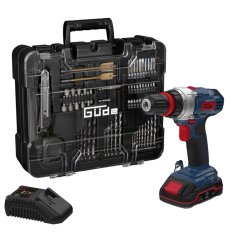 Aku vrtací šroubovák BS 18 - Set 126 dílů