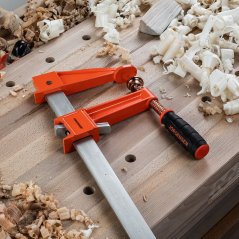 Stolárska svorka PONY JORGENSEN s reguláciou tlaku - 60 cm - Heavy Duty - hlboká