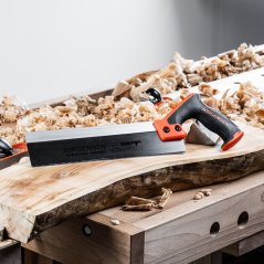 Jemná ruční pila PONY JORGENSEN typu Dovetail s vyztuženým hřbetem - 250 mm