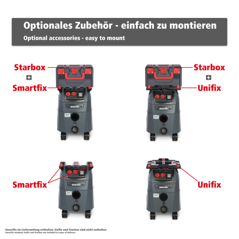 Vysavač STARMIX IPULSE H-1635 SAFE PLUS