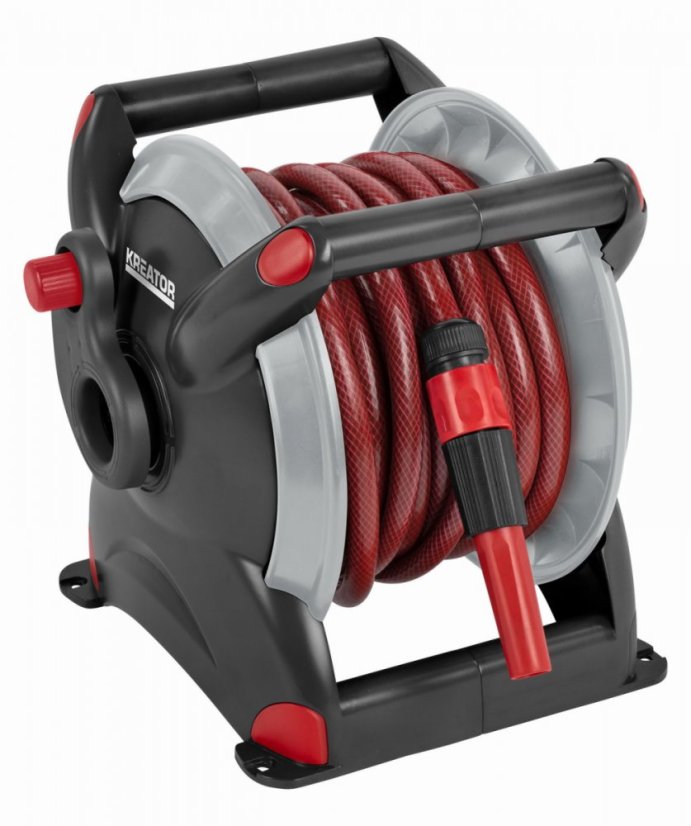 KRTGR6720 - Zahradní hadice na ručním navijáku 15m