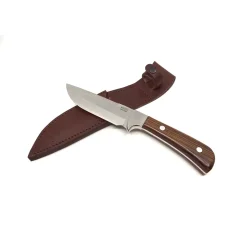 Lovecký nůž LES široký - 398 materiál držadla - střenky paroh
