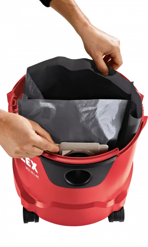 Bezpečnostný vysávač s manuálnym čistením filtra, 25 l, trieda L FLEX