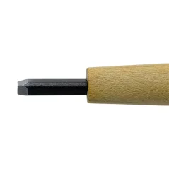 Rezbárske dláto YOSHIHARU MITSUTOMO s V čepeľou, šírka 6 mm