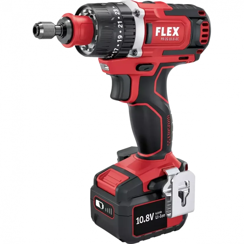 2-rychlostní aku šroubovák s příklepem 10,8V FLEX