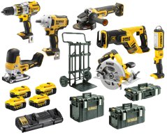 DEWALT 7-dielny set DCKDCK856P4