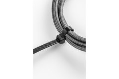 Nylonové sťahovacie pásky 3,6 x 300 mm, 100 ks, čierne