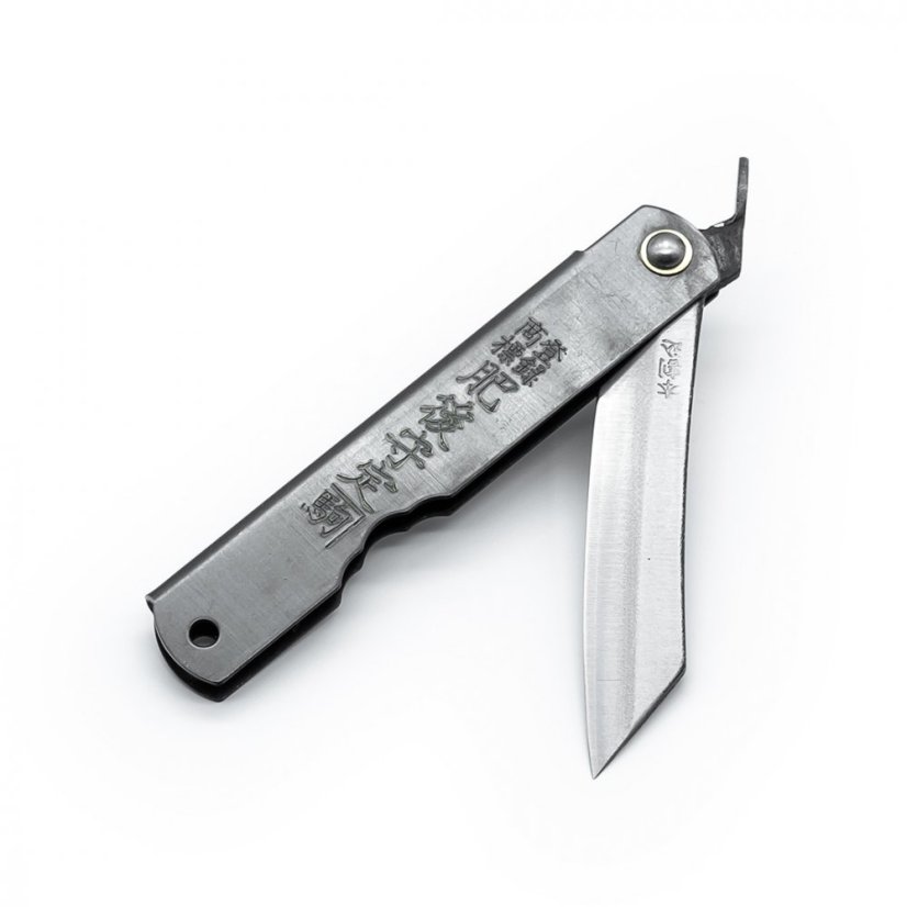 Japonský zatvárací nôž Higonokami NAGAO z ocele Yasuki - čepeľ L - 75 mm