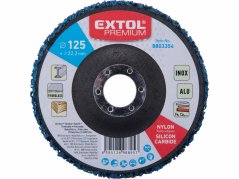 Kotúč brúsny nylonový, O 125x14mm, nylon/abrazivo SiC
