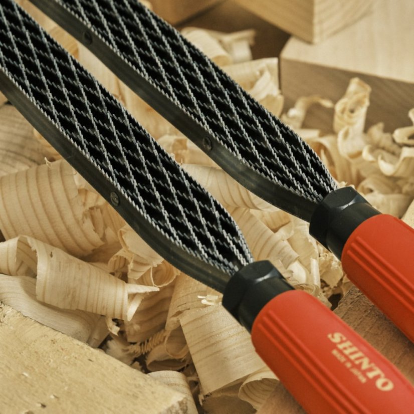 Japonská rašple SHINTO s dvojím ozubením - 250 mm