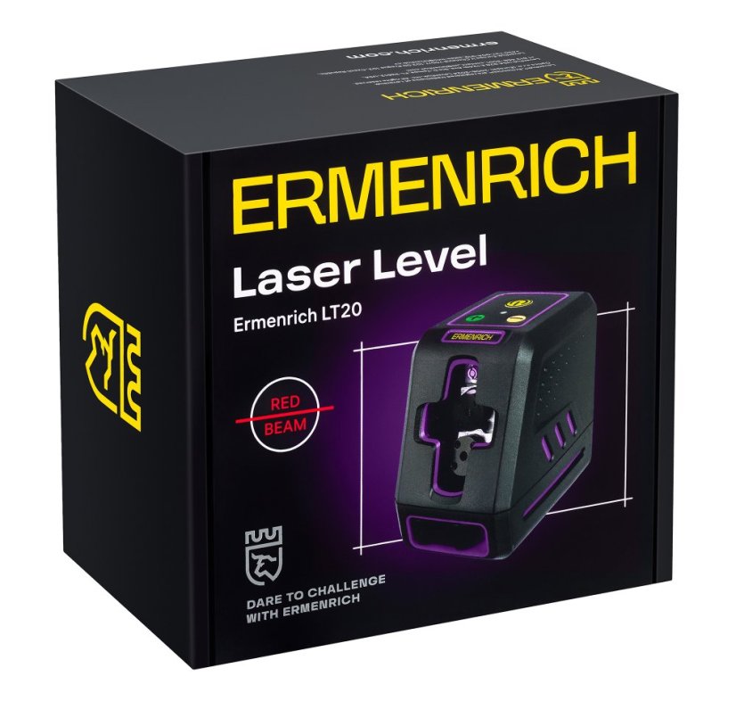 Laserový nivelační přístroj Ermenrich BASE LT20
