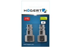 Koncovka hadice 12,5 mm, 2 ks