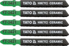 List pilový do přímočaré pily 75 mm na keramiku 5 ks