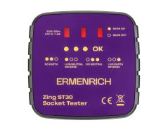Tester zásuviek Ermenrich Zing ST30
