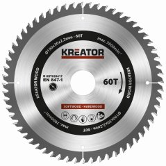 KRT020417 - Pilový kotouč na dřevo 190mm, 60T